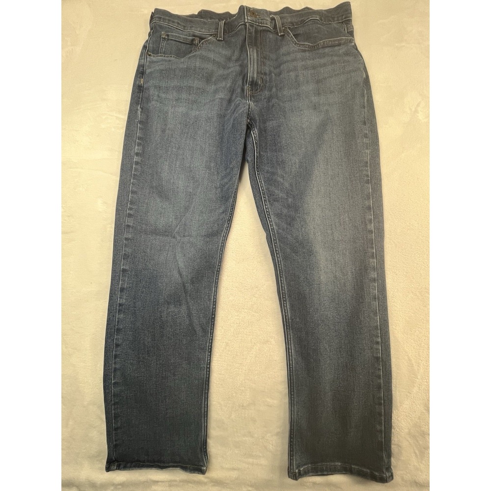 Eddie Bauer Mens 38 x 29 Jeans Denim Blue Specially Dyed‎ Blue Straight Leg